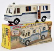 A Dinky Toys Midland Mobile Bank. 280. White and silver body, with blue waist band. Gold crest,