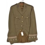 An interesting Captains khaki SD doublet, c 1910, of a Cadet Bn The Highland Light Infantry, 4