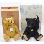 2 Steiff Limited Edition Teddy Bears. A 2012 issue Othello Replica 1912 (403088) in black mohair,