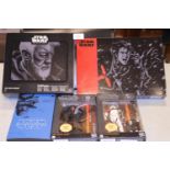 5x Star Wars Black Series 6 inch action figures. Including; Obi-Wan Kenobi with Princess Leia