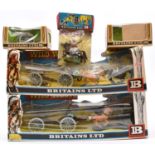 5x Britains Wild West Models and American Civil War sets. 2x Federal Gun Teams with Limber and