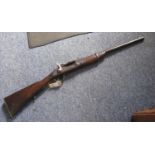 A .577" Volunteer Snider Cavalry carbine, 37½" overall, barrel 19" with 3 groove rifling, the Mark