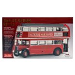 Sun Star 1:24 RT Series Double Deck Bus. RT 113, FXT 288 in War Time London Transport red, white and