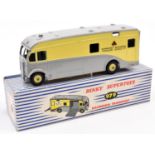 Dinky Supertoys Racehorse Transport (979). In yellow and grey livery with Newmarket Racehorse