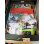 A quantity of figures by Britains, Crescent, etc. Including Britains items; a Wild West Types set (