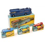 A Corgi Major Toys Gift Set No.16, Ecurie Ecosse Racing Car Transporter and Three Racing Cars.