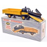 Dinky Supertoys Guy Warrior Snow Plough (958). Example in black and yellow. Boxed. Contents VGC-