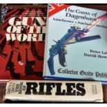 "Guns and Rifles of the Worl"? by Blackmore, fully illus Chancellor Press Edn in DW; "Firearms" by