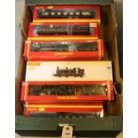 Hornby Railways. 3 locomotives- BR class M7 0-4-4 tank locomotive, RN 30108 R.2506 in lined black