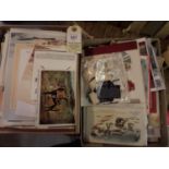 2 boxes of assorted military scraps. See important note on lot 583 relevant to this lot.