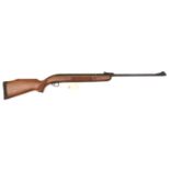 A .22" BSA Issue No 2 Airsporter ?S? underlever air rifle, number GP2243 (post March 1983), with