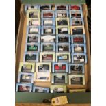 40 Oxford 1:76 scale vehicles. Vans and cars, including Ford Transit Connect, Austin K8, Land