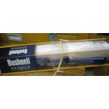 A Bushnell Banner 3-9x50 Dusk & Dawn telescopic sight, with mounts, in its original box with