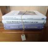 "Great British Gunmakers 1740-1790" by Neal and Back, fully photo illus, 1975, in DW; "A