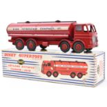 Dinky Supertoys Leyland Octopus Esso tanker (943). In red Esso livery. Boxed, minor wear. Vehicle