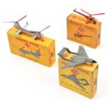 3x Dinky Toys Aircraft. Bristol 173 Helicopter (715). Westland-Sikorsky S.15 Helicopter (716). DH