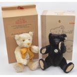 2 Steiff Limited Edition Teddy Bears. A 2008 Steiff Club Teddy Bear - 1907 black bear (420825) in