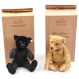 2 Steiff Limited Edition Teddy Bears. 2 British Collector's series- A 2001 issue Schwarzbar (660627)