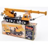 Dinky Toys Coles Hydra Truck 150T (980). Yellow body and black chassis with triple extention