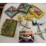 15x Dinky Toys. 6x boxed items; An Elevator Loader (964), complete and boxed with inner packing