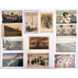 50 photo postcards of naval interest, mostly Edwardian and WWI period, British and Foreign,