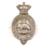 A Vic OR's WM glengarry badge of the Dumbartonshire Rifle Vols. GC Plate 1 .