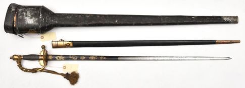 A 1796 pattern officer's sword of Sir Hussey Vivian, KCB, Veteran of the Napoleonic Wars including