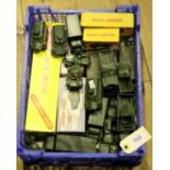 A quantity of Dinky Military Items. Antar Tank Transporter and Centurion Tank. Foden 10 ton Army