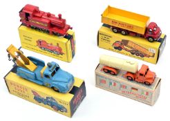 3 Budgie Toys. Towing Tender Breakdown Truck (244) in light blue and yellow livery. Bedford L.W.B.
