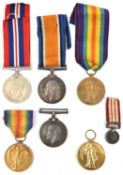 Pair: BWM, Victory (17115 Pte J W Cressall, The Queen's R), GVF; Pair: BWM, Victory (G-97881 Pte G C