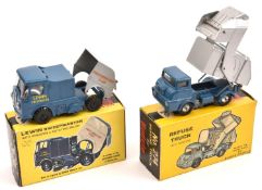 2 Budgie Toys. A Ford Thames Trader Refuse Truck (274). Plus a Seddon Lewin Sweepmaster (with