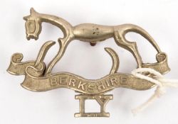 An OR's WM cap badge of the Berkshire Imperial Yeomanry. GC Plate 1 .