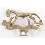 An OR's WM cap badge of the Berkshire Imperial Yeomanry. GC Plate 1 .