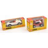 2 Corgi Whizzwheels. Alfa-Romeo Pininfarina P33 (380), in white with gold coloured spoiler and red