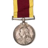 China 1900, no clasp (D.T Clarke, AB, HMS Wallaroo), VF. The medals to HMS Wallaroo (219) all appear