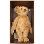 A Steiff 1990 British Collector's 1906 Replica Teddy Bear 33cm (406096). 'Faithful to the original