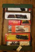 8x OO gauge locomotives. Including; LMS Jubilee Class 4-6-0, Leander. BR Class V2 2-6-2, 60884.