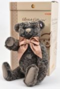 A Steiff 2007 British Collector's 'Old Black Bear'. Teddy Bear 40cm (662508). Covered with Grey