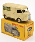 A French Dinky Toys Citroen Camionnette 1200 Kg. (25CG). In C.H.Gervais cream livery. With black