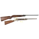 An early .177” Webley Ranger break action air rifle, number 001, circa 1950, with no telescopic