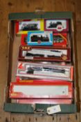 13x OO gauge locomotives. Including; BR County Class 4-6-0, County of Strafford. BR 4F 0-6-0, 44454.