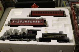 3x G Scale Bachmann Big Haulers sets. Royal Blue B&O train set comprising a 4-6-0 tender locomotive,