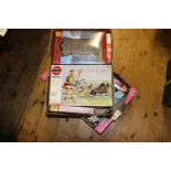 20 unmade plastic etc kits, card models and books of Roman related subjects. 3x Airfix Roman