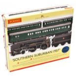 A Hornby Railways 'Southern Suburban 1957' Train Pack (R2815). Comprising BR Schools class 4-4-0