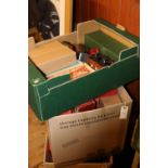 30+ Hornby O Gauge useful empty boxes. A variety of boxes for rolling stock and trackside