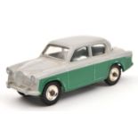 Dinky Toys Singer Gazelle (168). In light grey and dark green with spun wheels and black treaded