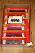 A quantity of Hornby Railways Rolling Stock. BR Wainwright class H 0-4-4TLocomotive, RN 31265 (