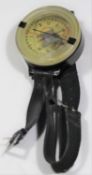 German AK39 pilot's compass. Plastic casing, marked Fl 23235-1, serial 30240774. 60mm in diameter,