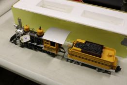 G Scale Aristo-Craft electric Denver & Rio Grande Western Railway Class C16 2-8-0 tender