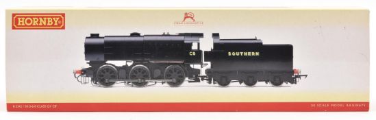 Hornby Railways Southern Railway Class Q1 0-6-0 Tender Locomotive RNC8 (R.2343) in unlined black